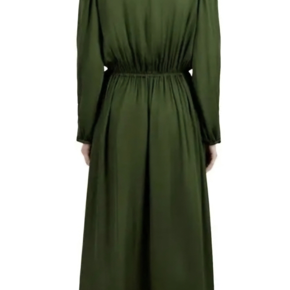 NWT The Kooples $365 Green Tie Front Sundress Size US S (size 1 Kooples) - Picture 2 of 4
